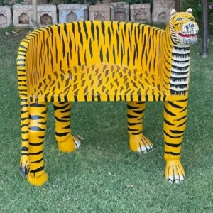 The Ultimate Guide to Handcrafted Wooden Animal Head Chairs 2 handicraft tiger chair