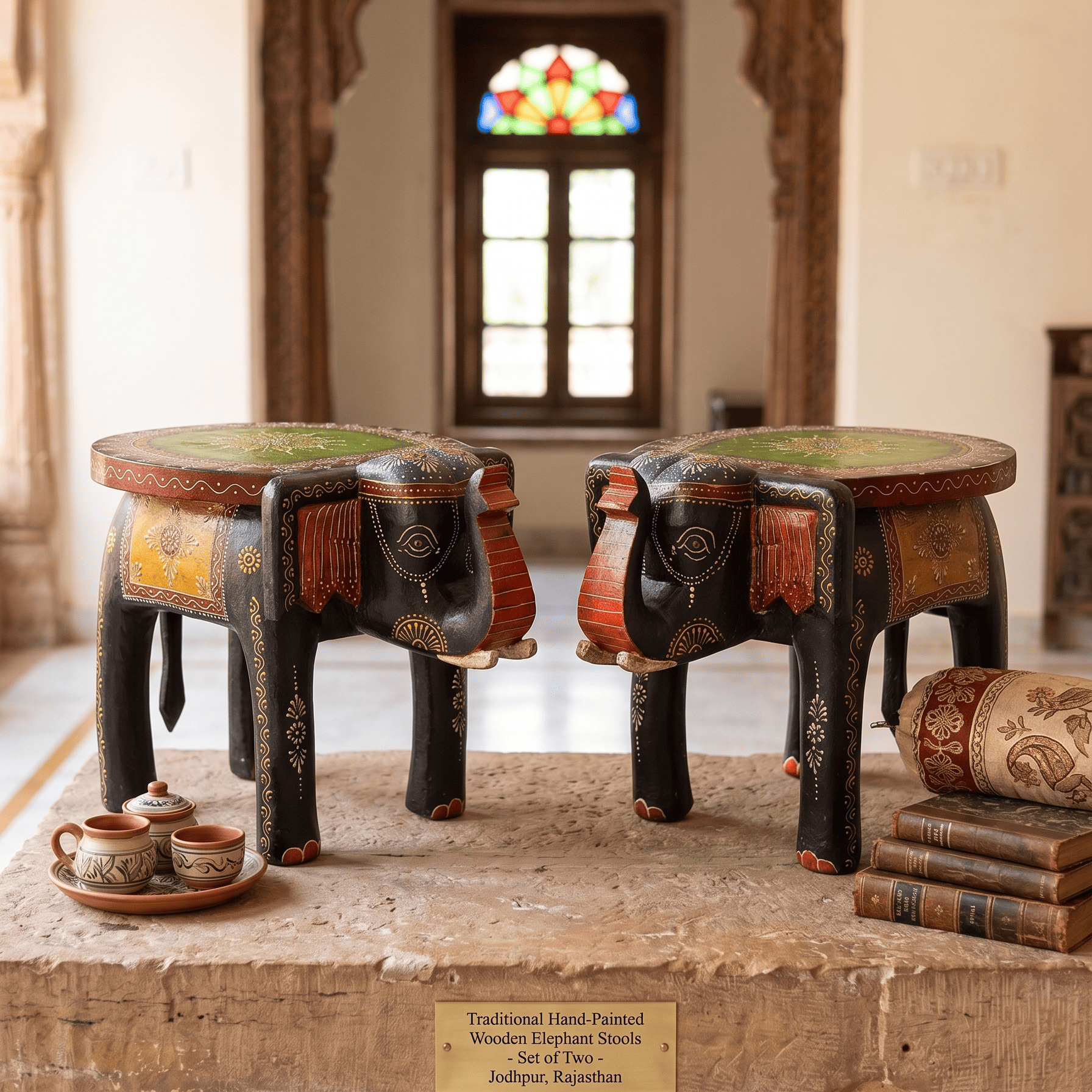How to Choose the Perfect Rajasthani Handcrafted Home Decor for Your Living Room 9 12 inches elephant set of 2 1 edited