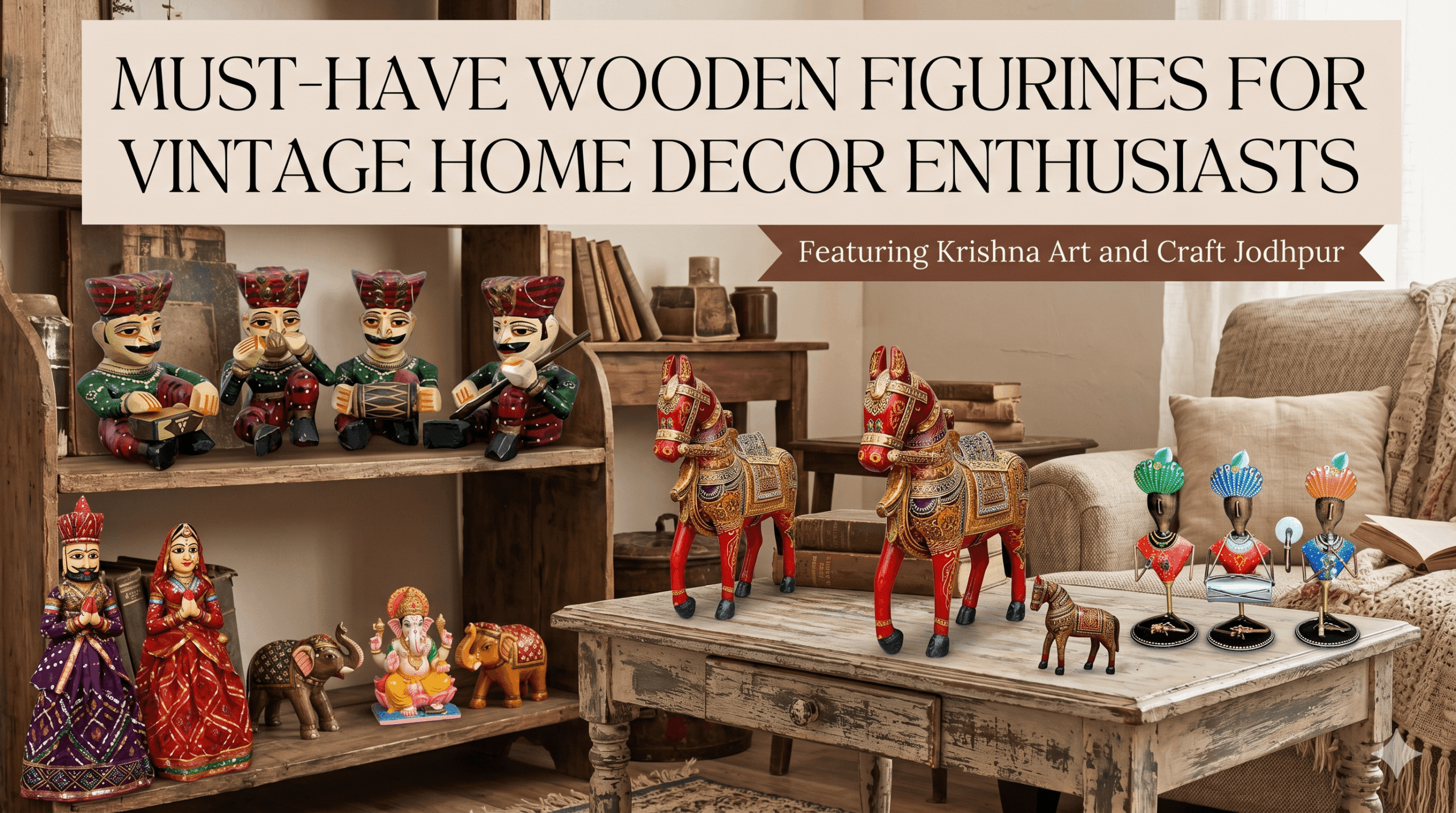 BLOG 2 Wooden Figurines for Vintage Home Decor Enthusiasts scaled