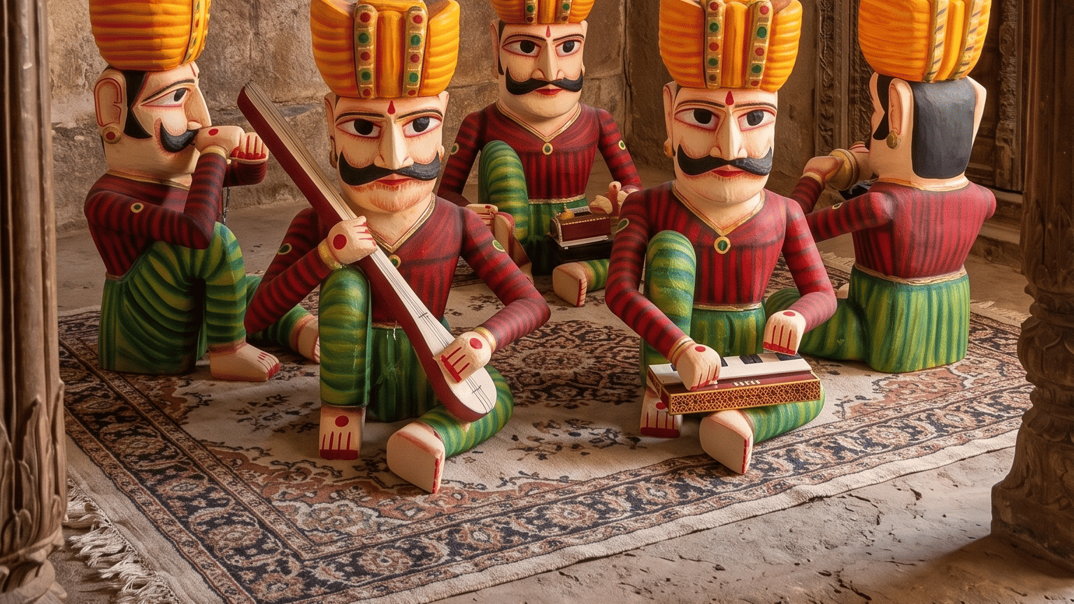 5 Must-Have Wooden Figurines for Vintage Home Decor Enthusiasts 4 musician set 1 edited 1