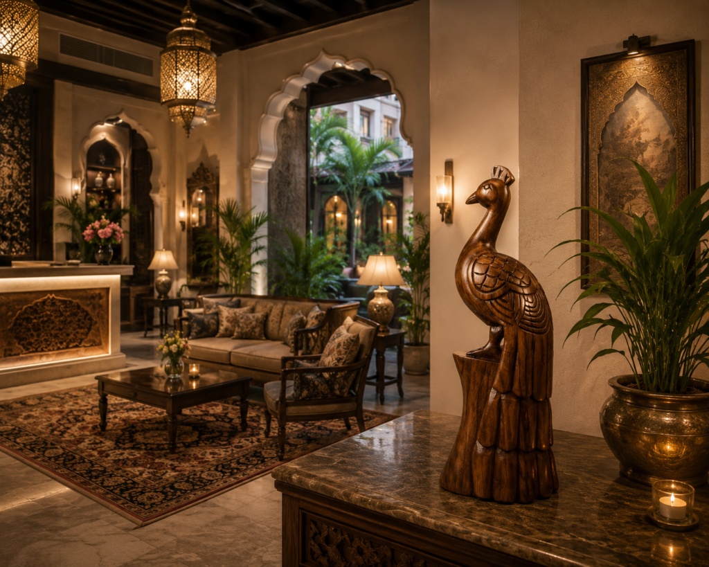 The Role of Life-Sized Sculptures in Luxury Hotel Lobby Design 8 boutique hotel