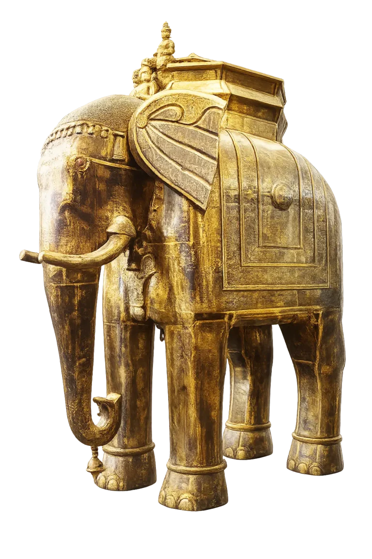 HOME 3 life sized elephant figurine (statue) made at krishna art and craft