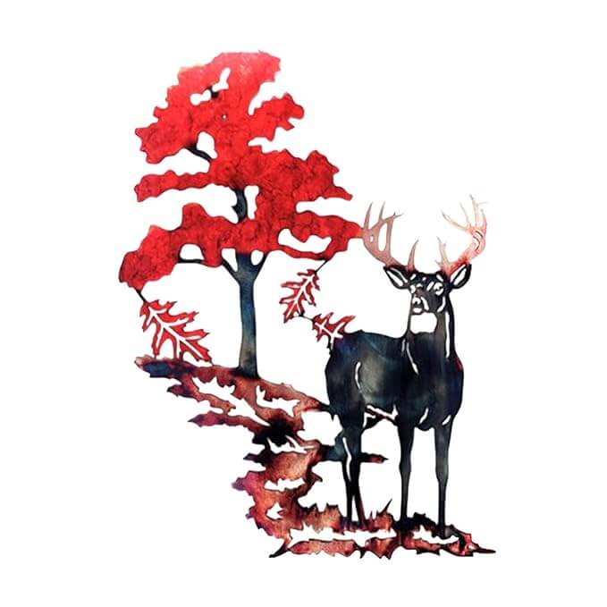 Luxury Home Decor Trends 2026: 10 Timeless Ideas to Elevate Your Living Space 18 deer metal 1