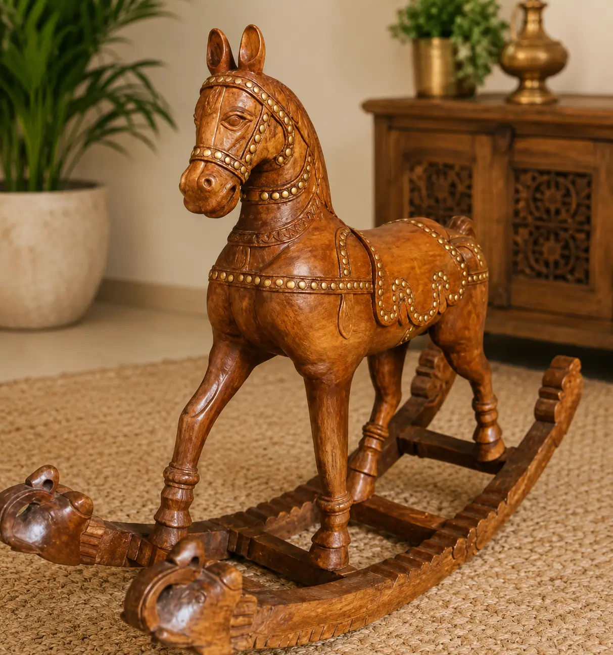 Best Handcrafted Wooden Horse Figurines in Jodhpur: A Complete Buyer's Guide (2026) 7 wooden handcrafted premium quality horse figurine(statue) by krishna art and craft