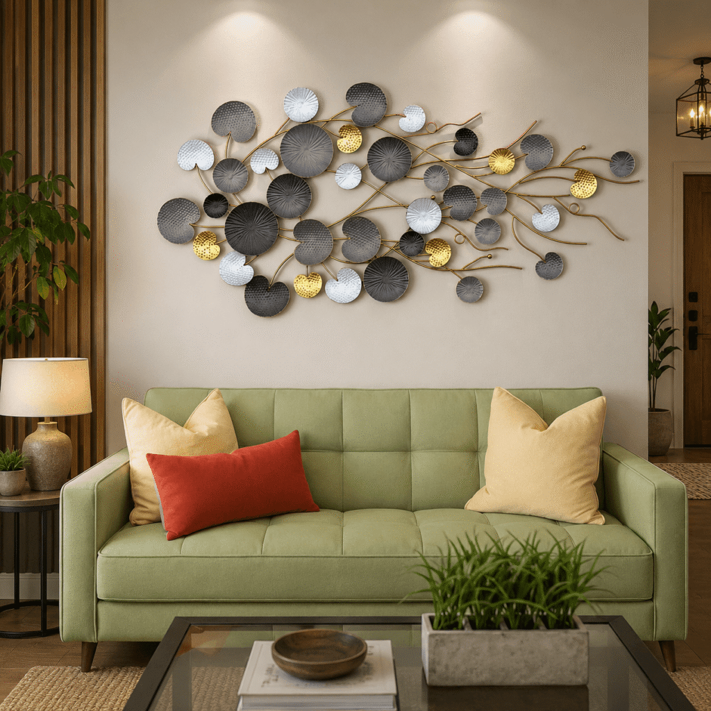 Luxury Home Decor Trends 2026: 10 Timeless Ideas to Elevate Your Living Space 17 metal art 1