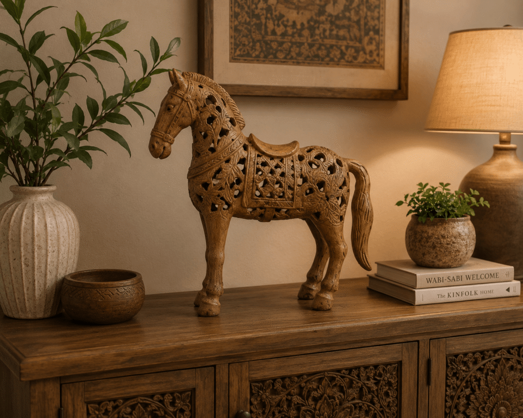 Best Handcrafted Wooden Horse Figurines in Jodhpur: A Complete Buyer's Guide (2026) 13 handcrafted wooden horse statue