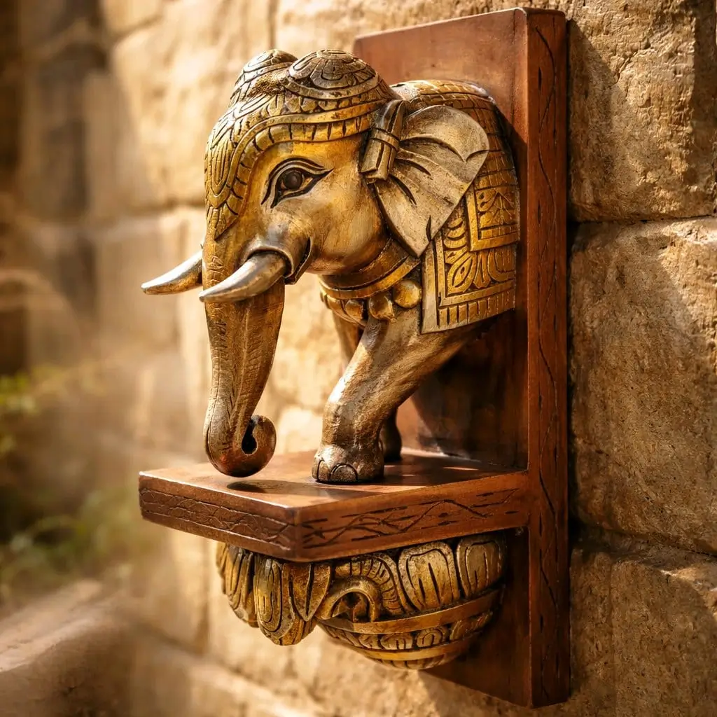 How UK Retailers Can Source Premium Wooden Elephant Decor from India: A Complete Buying Guide (2026) 10 Decorative wooden elephant head wall hanging for luxury interiors